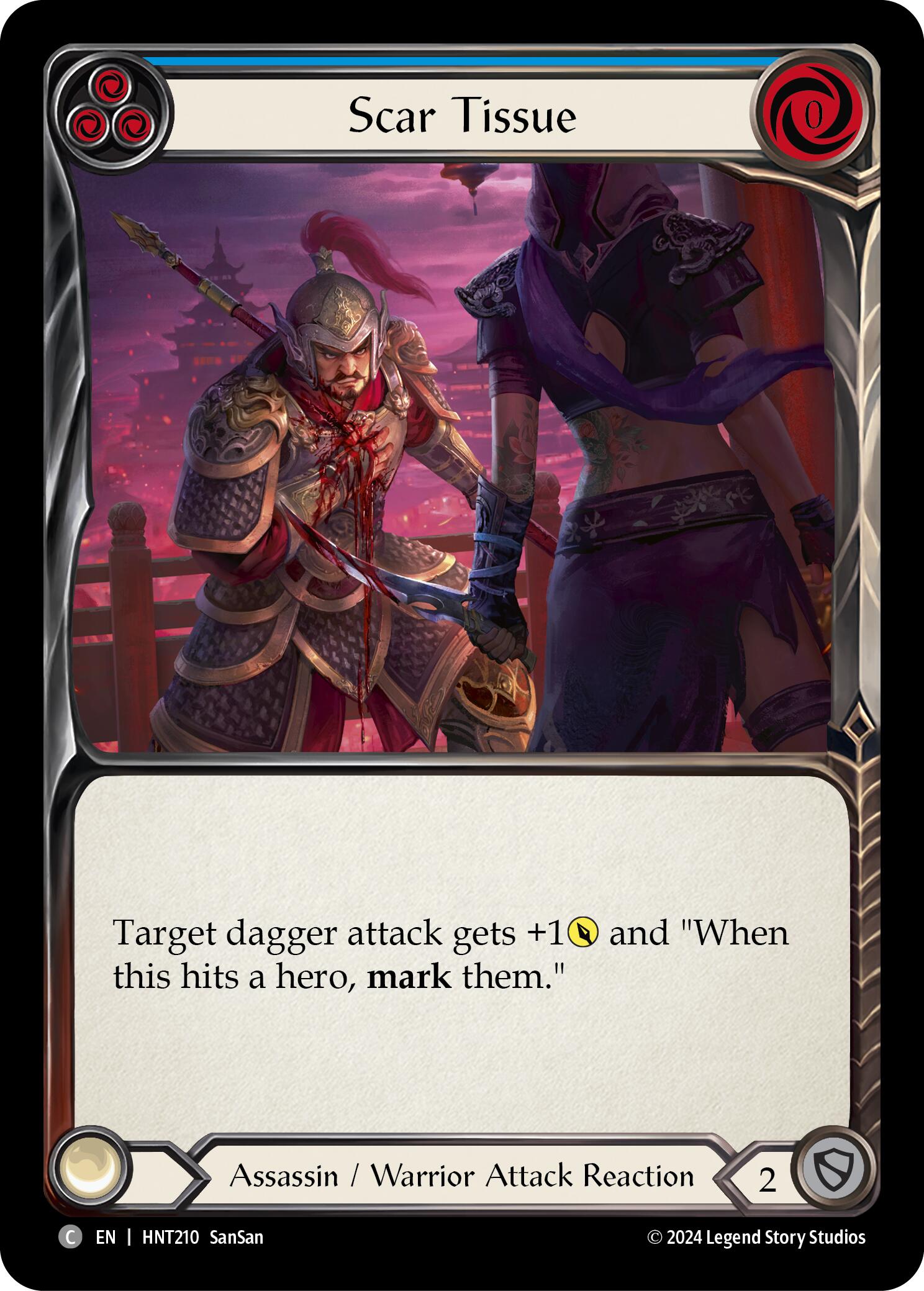 Scar Tissue (Blue) [HNT210] (The Hunted) | GnG Games