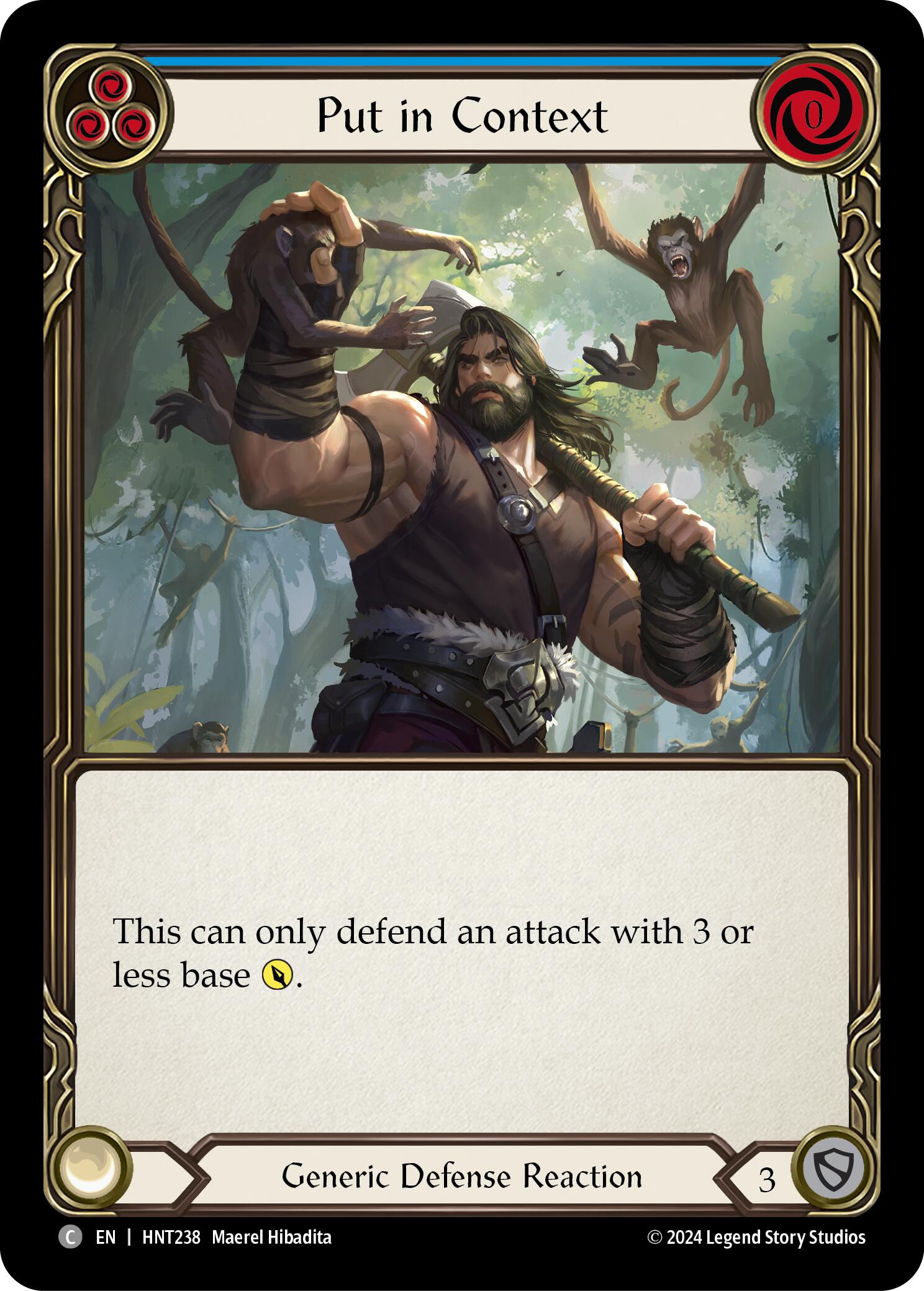 Put in Context (Blue) [HNT238] (The Hunted) | GnG Games