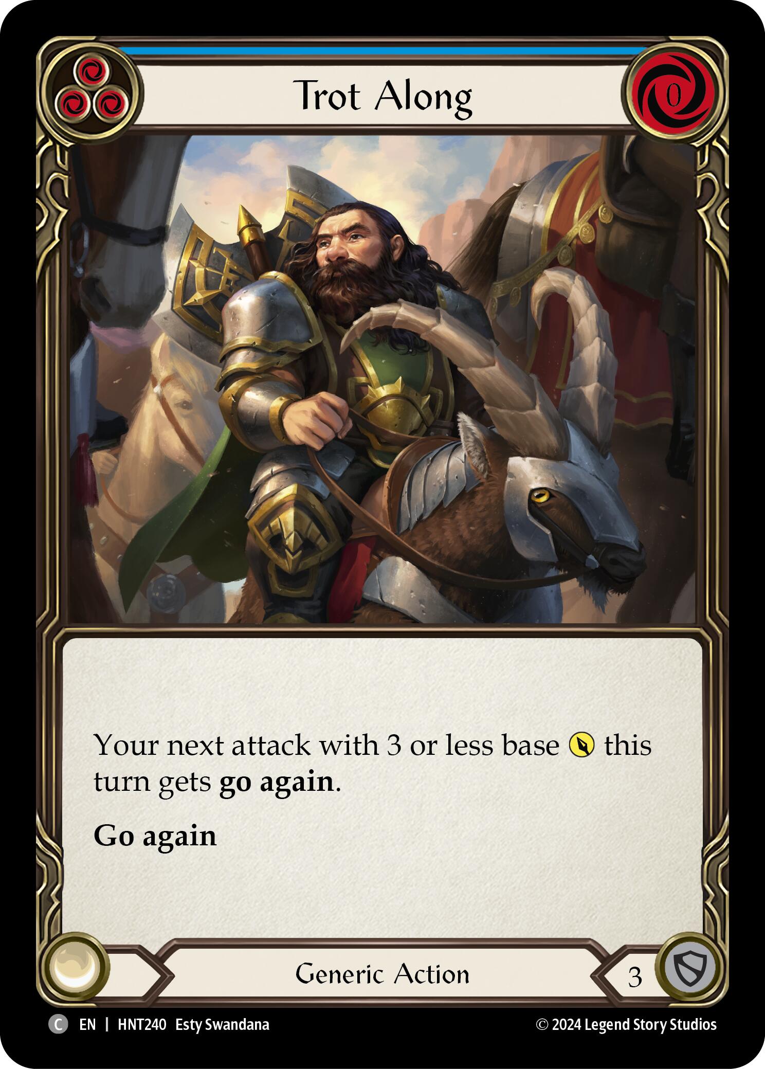 Trot Along (Blue) [HNT240] (The Hunted) | GnG Games