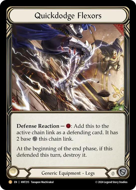 Quickdodge Flexors [HNT215] (The Hunted)  Rainbow Foil | GnG Games