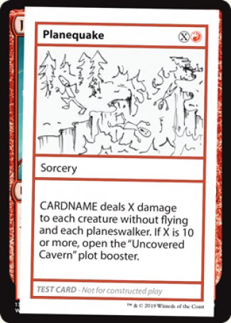 Planequake (2021 Edition) [Mystery Booster Playtest Cards] | GnG Games