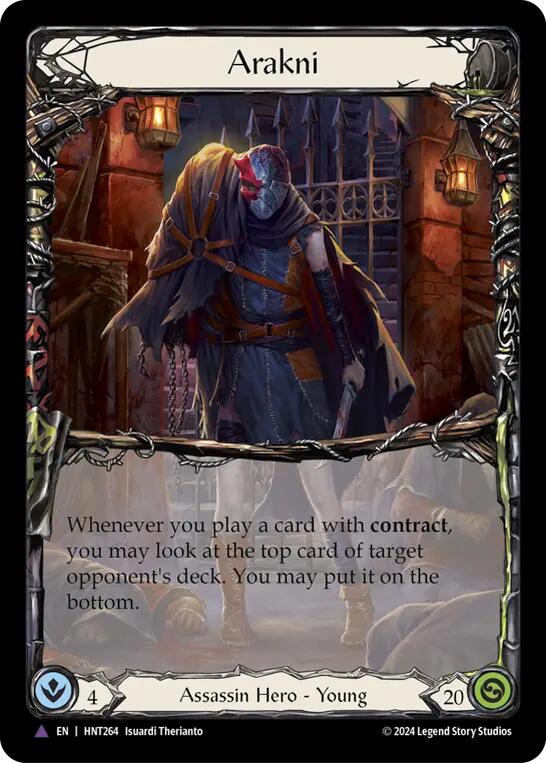 Arakni (Marvel) [HNT264] (The Hunted)  Cold Foil | GnG Games