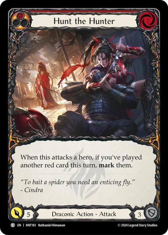 Hunt the Hunter [HNT161] (The Hunted)  Rainbow Foil | GnG Games