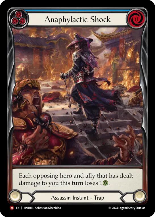 Anaphylactic Shock (Extended Art) [HNT016] (The Hunted)  Rainbow Foil | GnG Games