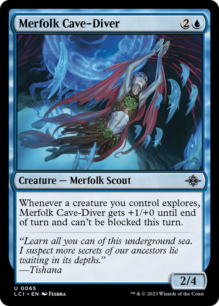 Merfolk Cave-Diver [The Lost Caverns of Ixalan] | GnG Games