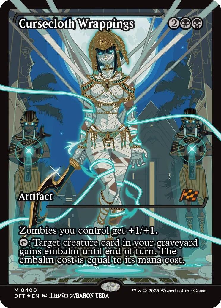 Cursecloth Wrappings (Showcase) (Japanese) [Aetherdrift] | GnG Games
