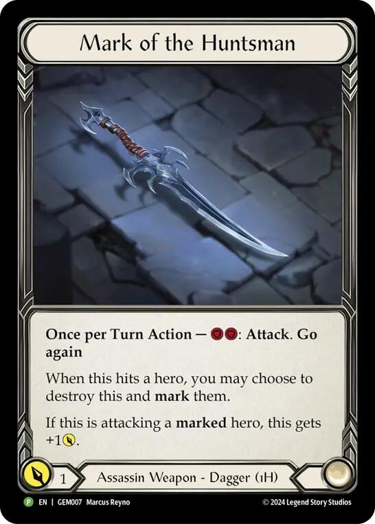 Mark of the Huntsman [GEM007] (GEM Pack 1)  Cold Foil | GnG Games