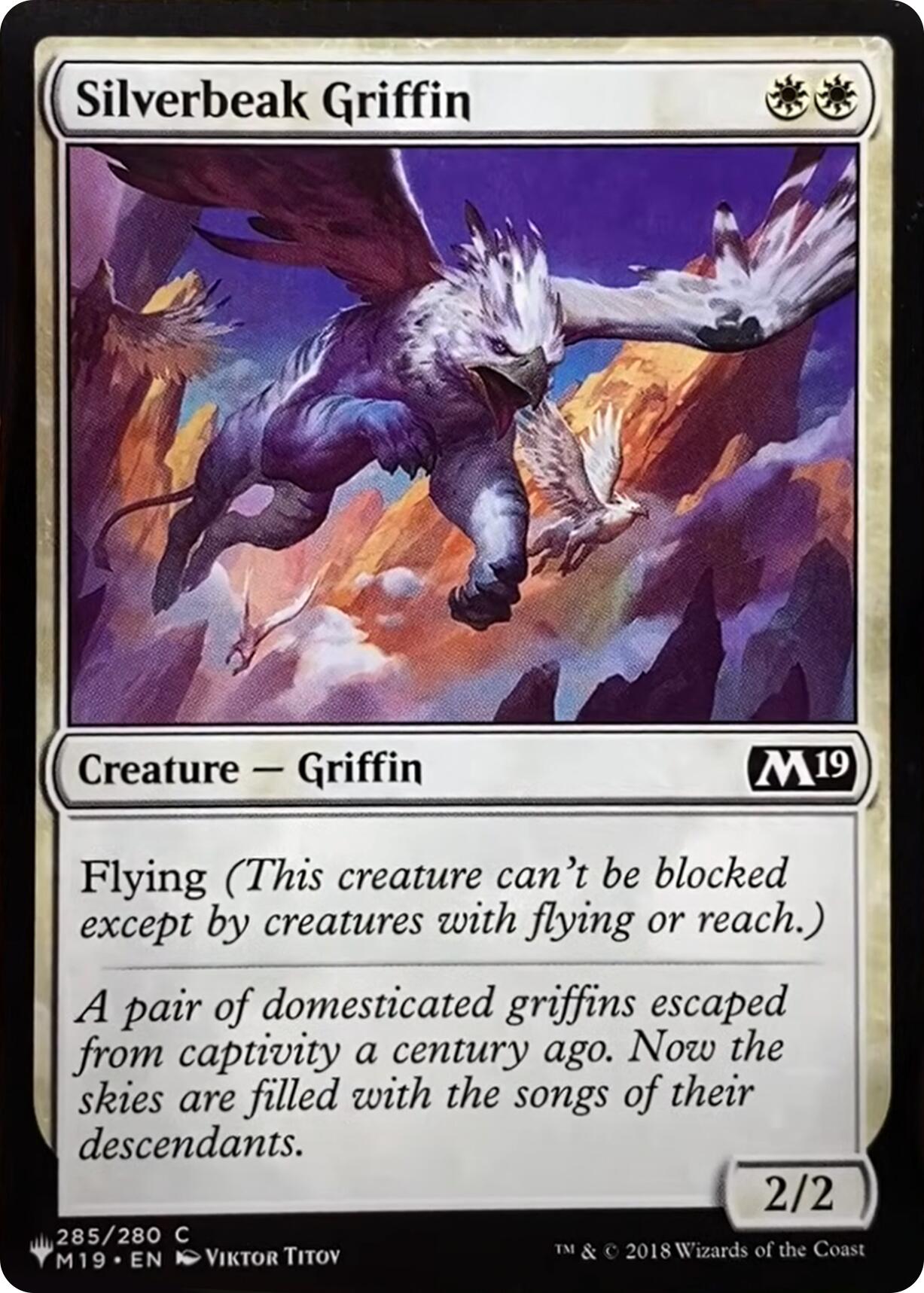 Silverbeak Griffin [The List] | GnG Games