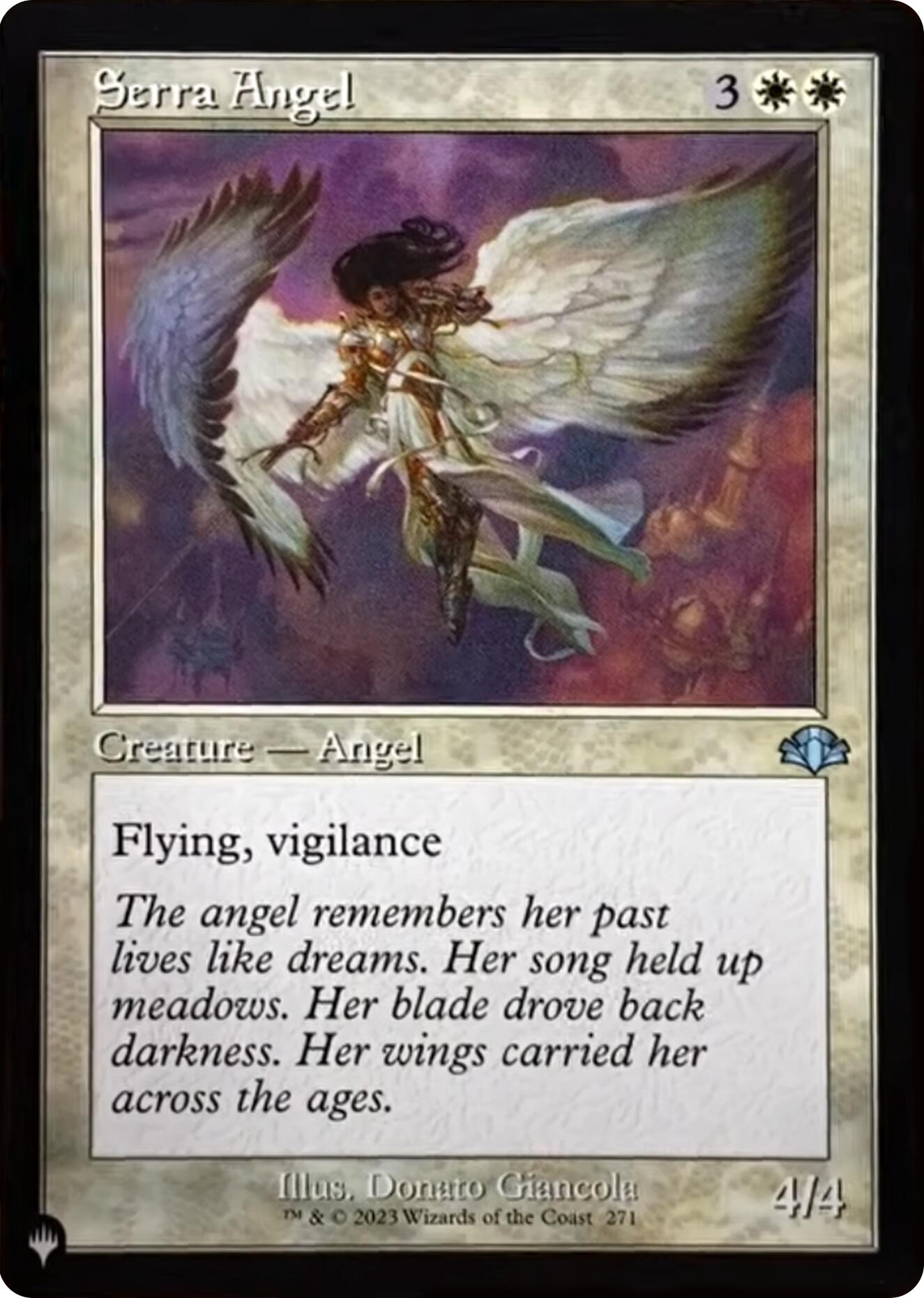 Serra Angel (Retro Frame) [The List] | GnG Games