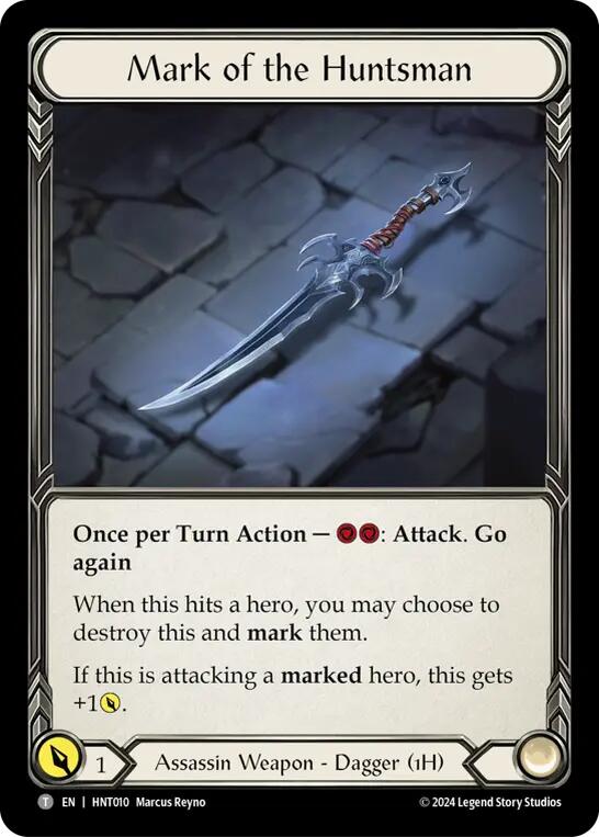 Mark of the Huntsman // Kunai of Retribution [HNT010//HNT056] (The Hunted) | GnG Games
