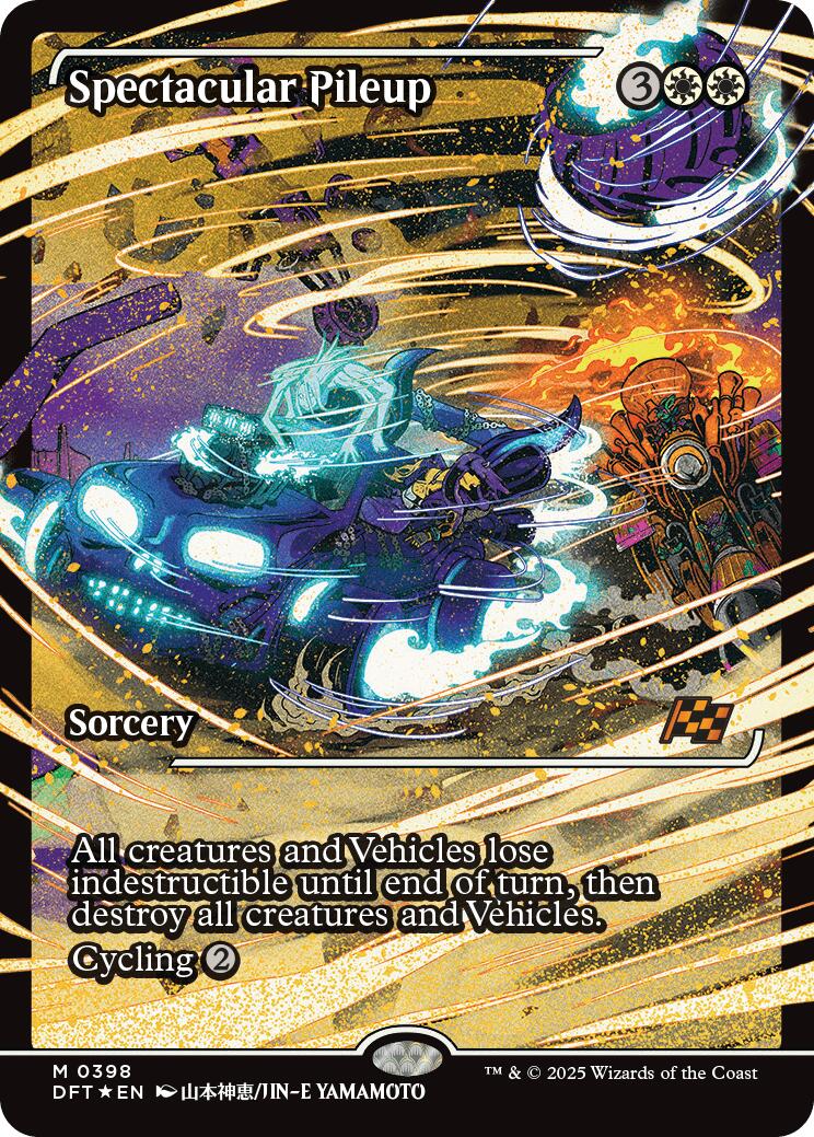 Spectacular Pileup (Showcase) (Japanese) [Aetherdrift] | GnG Games