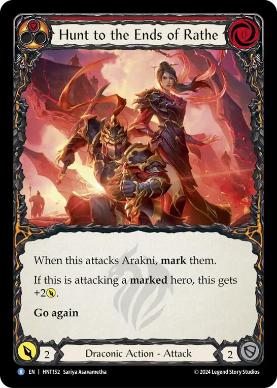 Hunt to the Ends of Rathe [HNT152] (The Hunted)  Rainbow Foil | GnG Games