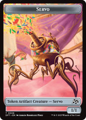 Servo // Thopter (0009) Double-Sided Token [Aetherdrift Tokens] | GnG Games