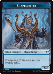 Shapeshifter // Zombie (0003) Double-Sided Token [Aetherdrift Tokens] | GnG Games