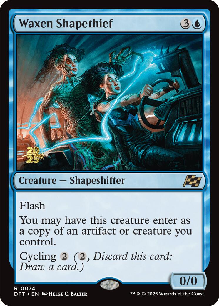 Waxen Shapethief [Aetherdrift Prerelease Promos] | GnG Games