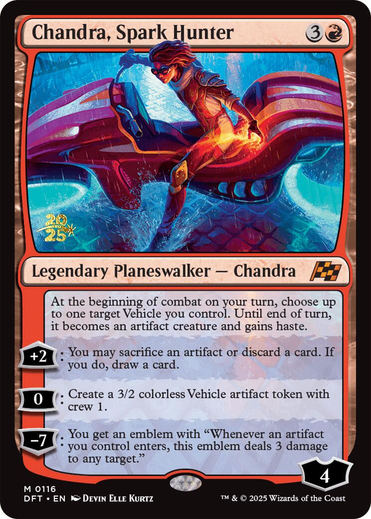 Chandra, Spark Hunter [Aetherdrift Prerelease Promos] | GnG Games