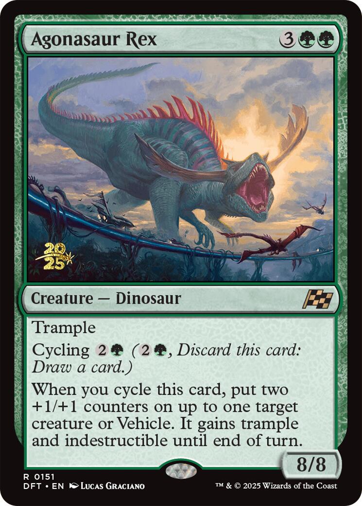 Agonasaur Rex [Aetherdrift Prerelease Promos] | GnG Games