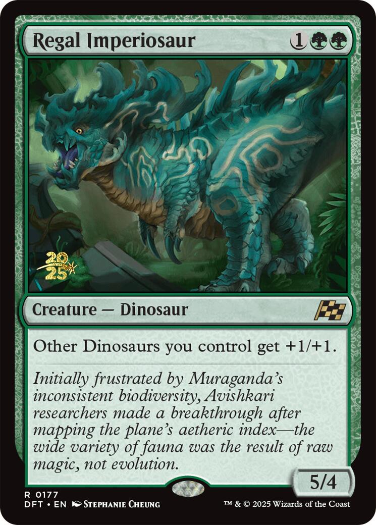 Regal Imperiosaur [Aetherdrift Prerelease Promos] | GnG Games