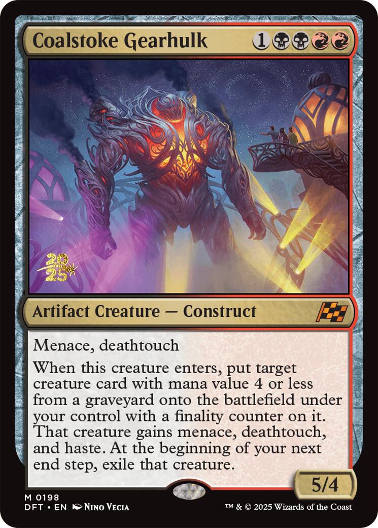 Coalstoke Gearhulk [Aetherdrift Prerelease Promos] | GnG Games