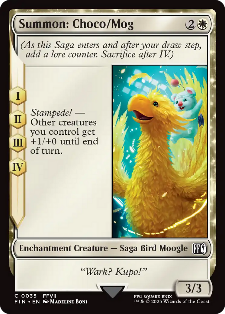 Summon: Choco/Mog [FINAL FANTASY] | GnG Games