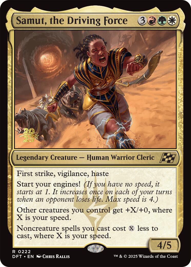 Samut, the Driving Force [Aetherdrift Prerelease Promos] | GnG Games
