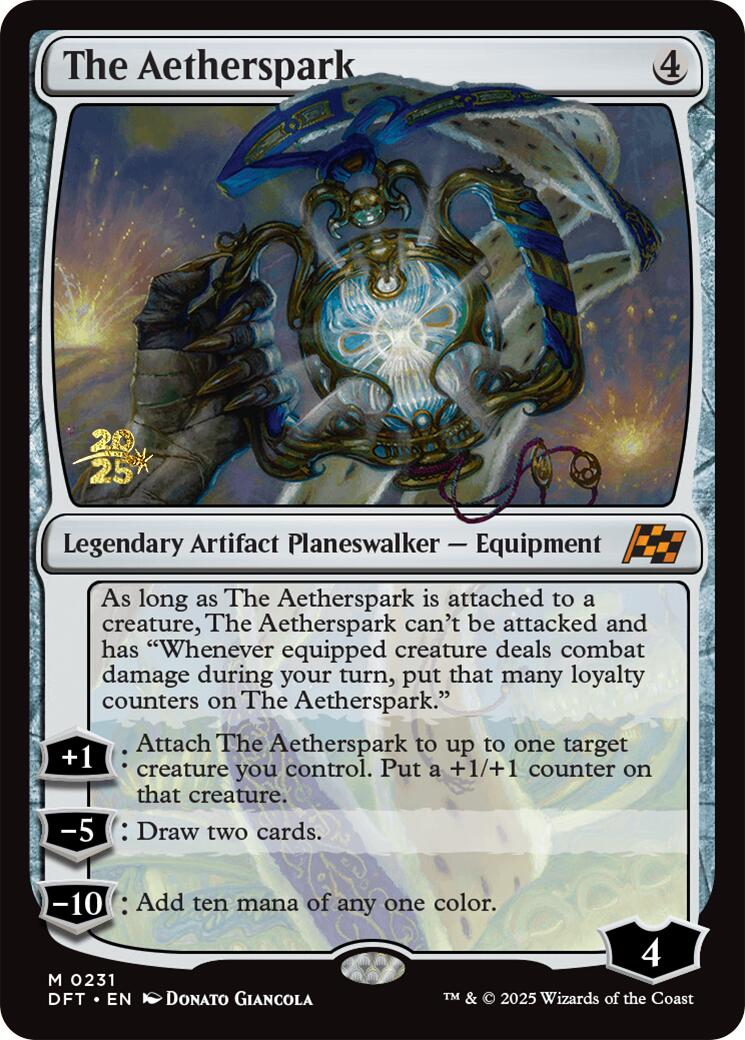 The Aetherspark [Aetherdrift Prerelease Promos] | GnG Games