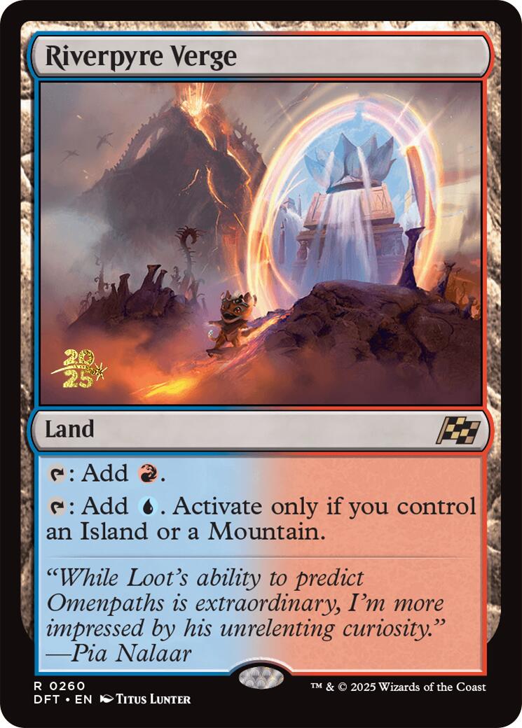 Riverpyre Verge [Aetherdrift Prerelease Promos] | GnG Games