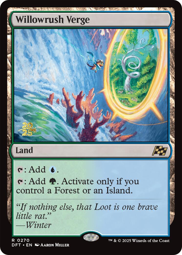 Willowrush Verge [Aetherdrift Prerelease Promos] | GnG Games