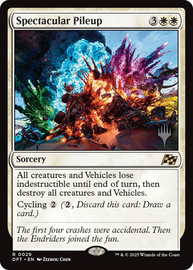 Spectacular Pileup (Promo Pack) [Aetherdrift Promos] | GnG Games