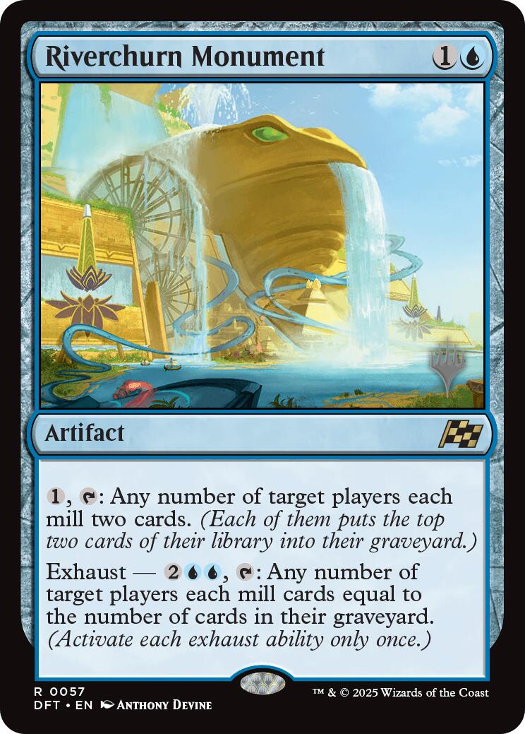 Riverchurn Monument (Promo Pack) [Aetherdrift Promos] | GnG Games