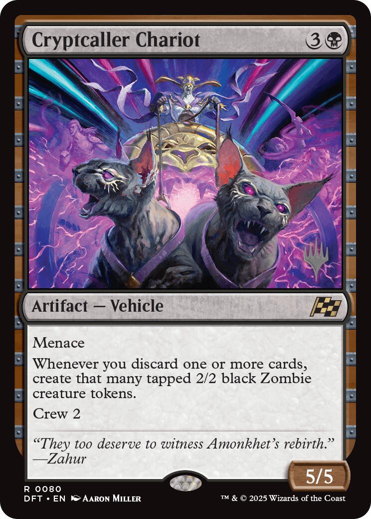 Cryptcaller Chariot (Promo Pack) [Aetherdrift Promos] | GnG Games