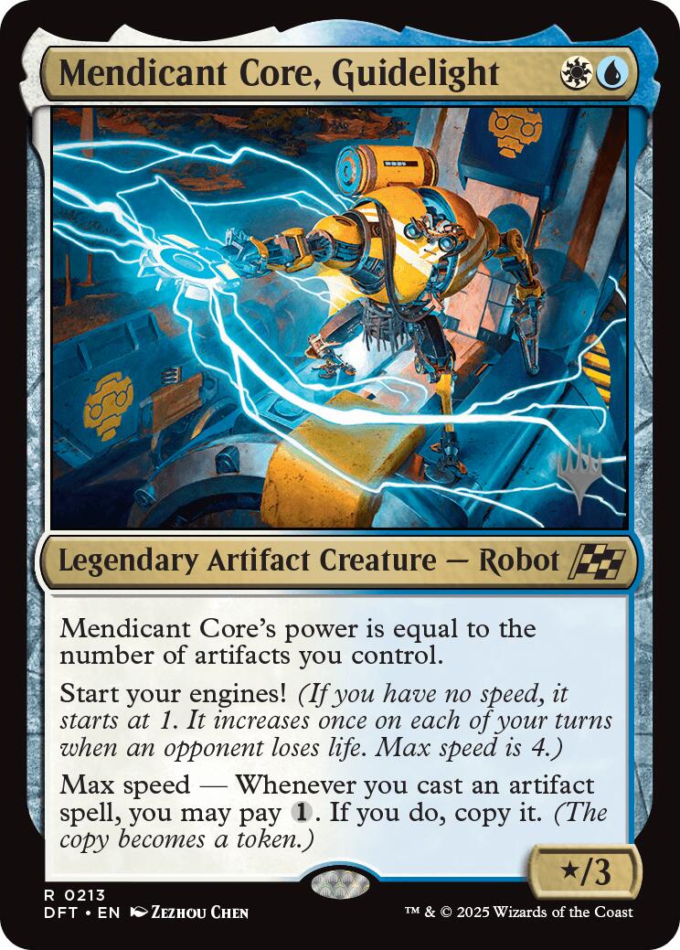 Mendicant Core, Guidelight (Promo Pack) [Aetherdrift Promos] | GnG Games