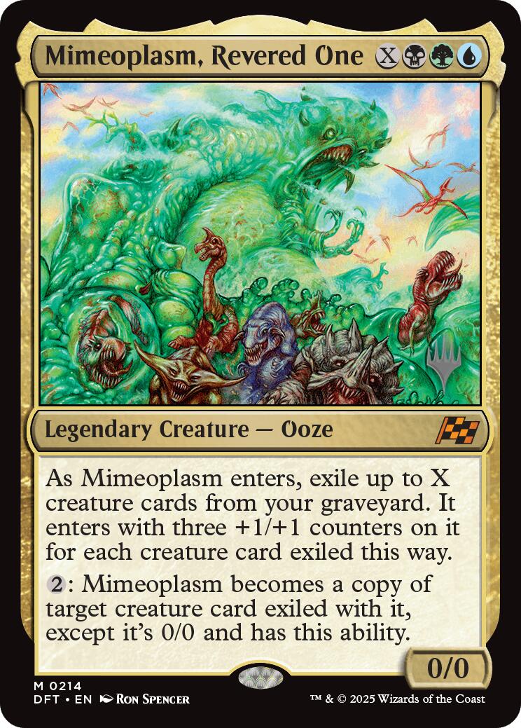 Mimeoplasm, Revered One (Promo Pack) [Aetherdrift Promos] | GnG Games