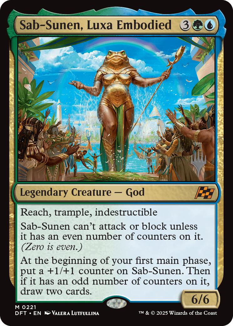 Sab-Sunen, Luxa Embodied [Aetherdrift Promos] | GnG Games