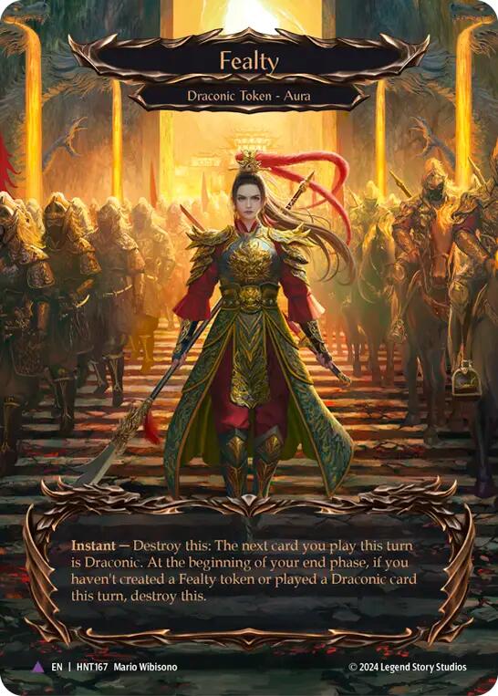 Fealty (Cold Foil) [HNT167] (The Hunted)  Cold Foil | GnG Games