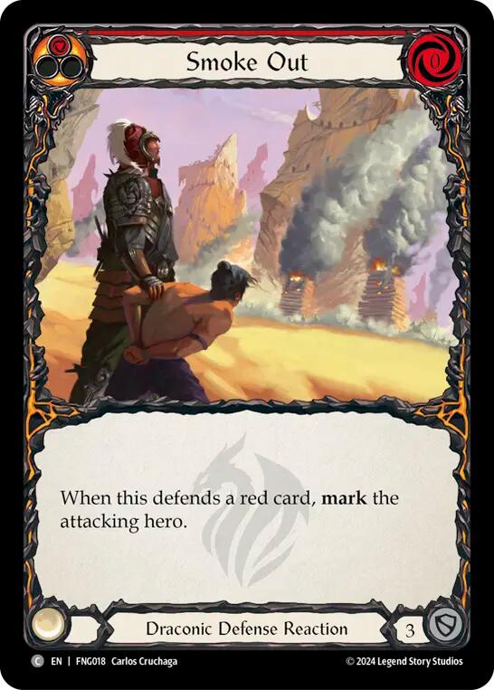 Smoke Out (Red) [FNG018] (The Hunted Fang Blitz Deck) | GnG Games