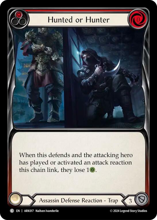Hunted or Hunter (Red) [ARK017] (The Hunted Arakni Blitz Deck) | GnG Games