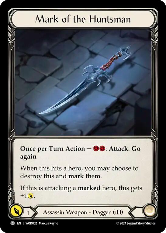 Mark of the Huntsman [WOD002] (The Hunted Arakni, Web of Deceit Blitz Deck) | GnG Games