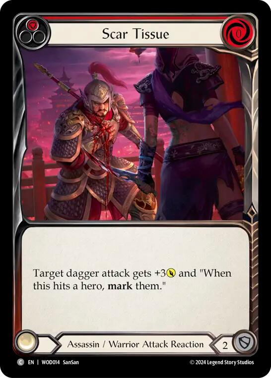 Scar Tissue (Red) [WOD014] (The Hunted Arakni, Web of Deceit Blitz Deck) | GnG Games