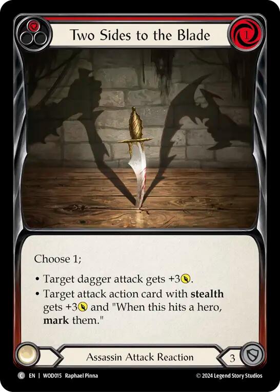 Two Sides to the Blade [WOD015] (The Hunted Arakni, Web of Deceit Blitz Deck) | GnG Games
