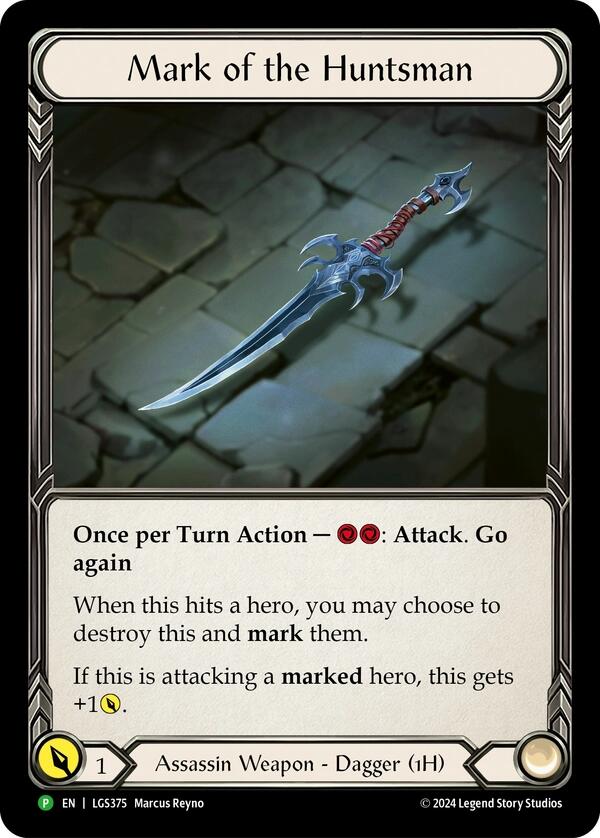 Mark of the Huntsman [LGS375] (Promo)  Rainbow Foil | GnG Games
