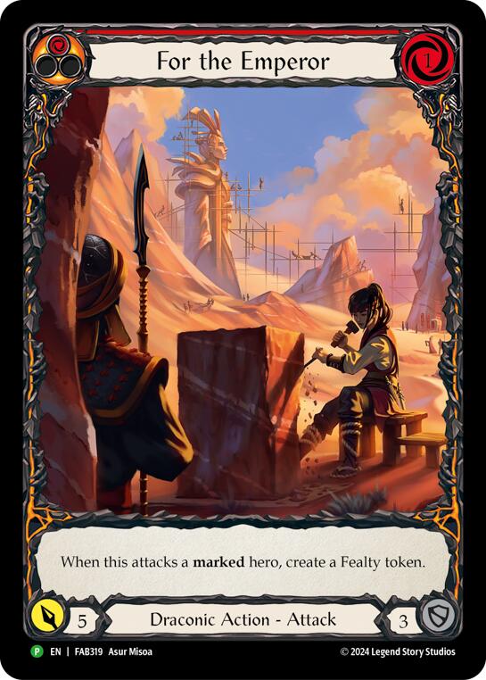 For the Emperor [FAB319] (Promo)  Rainbow Foil | GnG Games