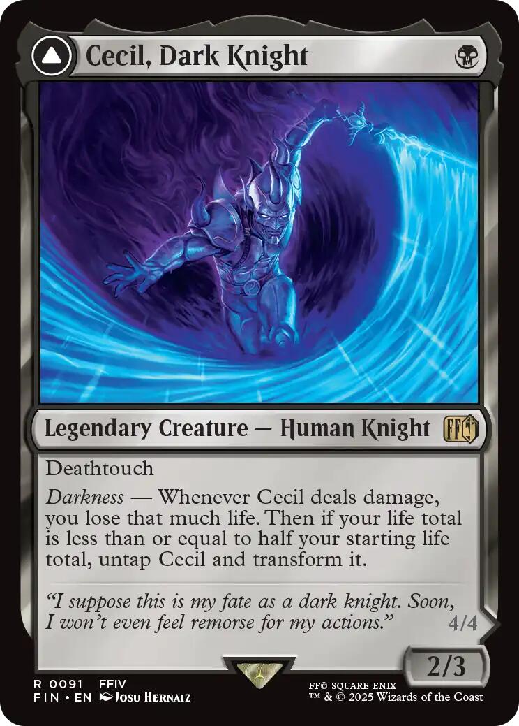 Cecil, Dark Knight // Cecil, Redeemed Paladin [FINAL FANTASY] | GnG Games