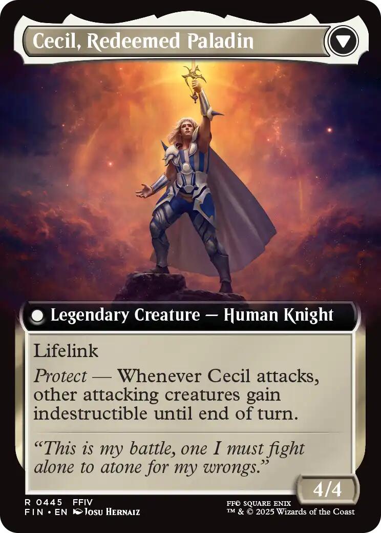 Cecil, Dark Knight // Cecil, Redeemed Paladin (Extended Art) [FINAL FANTASY] | GnG Games