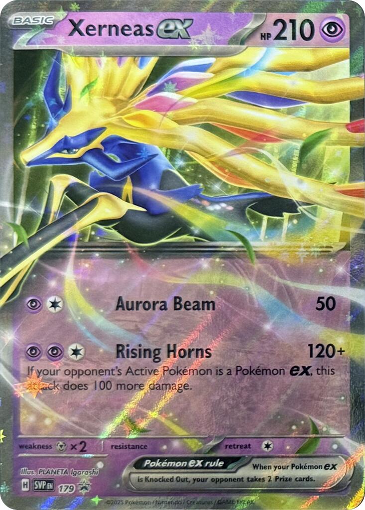 Xerneas ex (179) [Scarlet & Violet: Black Star Promos] | GnG Games