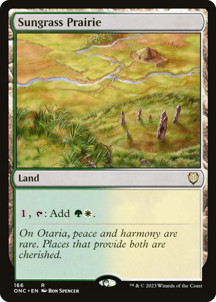 Sungrass Prairie [Phyrexia: All Will Be One Commander] | GnG Games