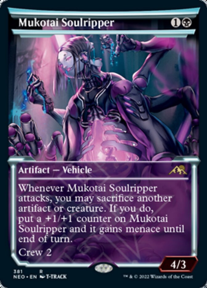 Mukotai Soulripper (Showcase Soft Glow) [Kamigawa: Neon Dynasty] | GnG Games