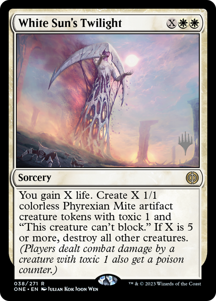 White Sun's Twilight (Promo Pack) [Phyrexia: All Will Be One Promos] | GnG Games