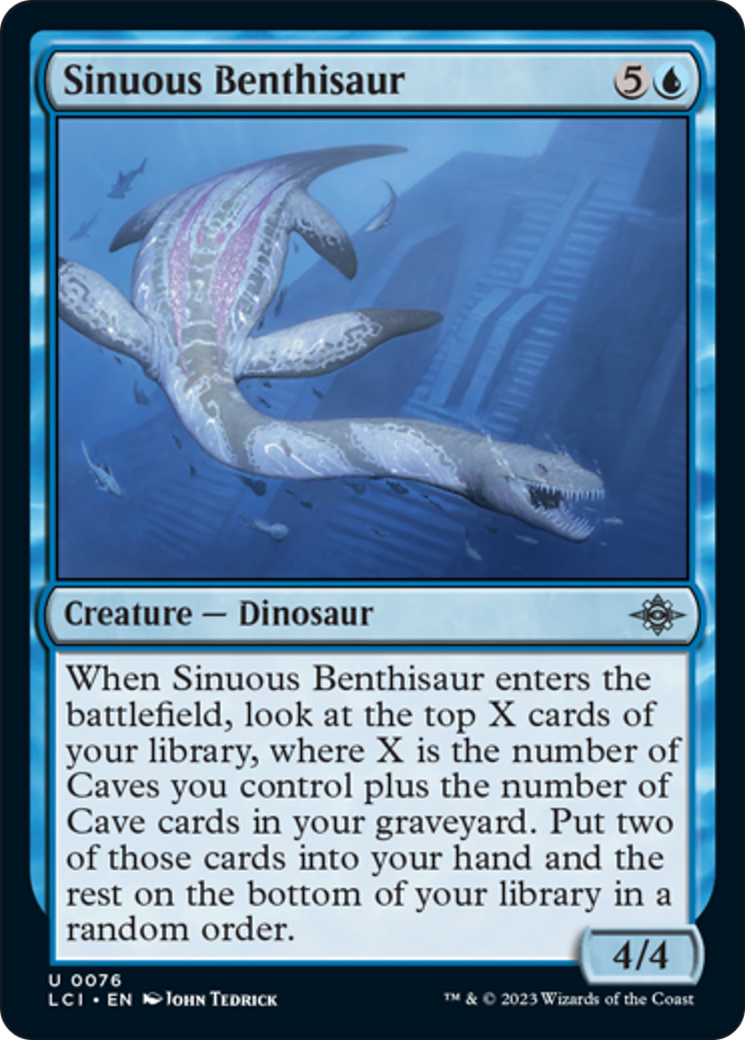 Sinuous Benthisaur [The Lost Caverns of Ixalan] | GnG Games