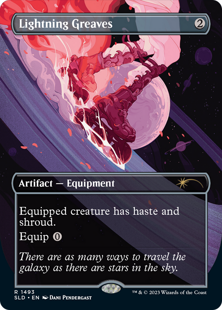 Lightning Greaves (1493) (Galaxy Foil) [Secret Lair Drop Series] | GnG Games